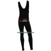 Fietskleding (Fietsshirt Lange Mouw + Lange Koersbroek) Caisse d`Epargne - Rood Zwart Wit
